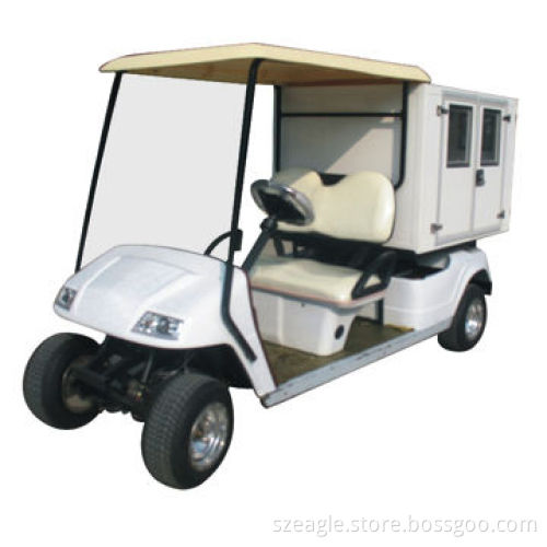 2-person electric catering cart for food and room service, pure electric, battery powered